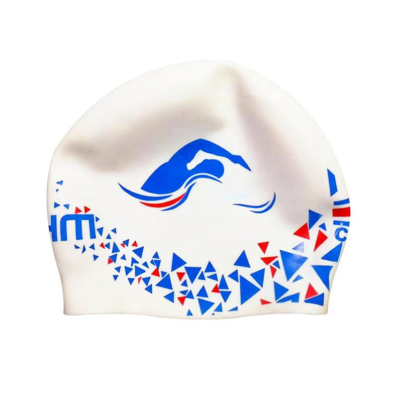 Seamless Custom Silicone Swimming Caps