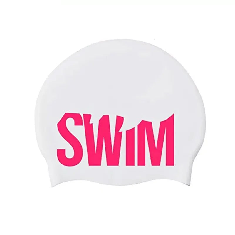 Flat Custom Silicone Swimming Caps